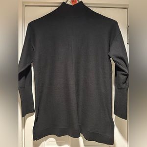 Anne Klein Mock Turtleneck Long Sleeve Sweater